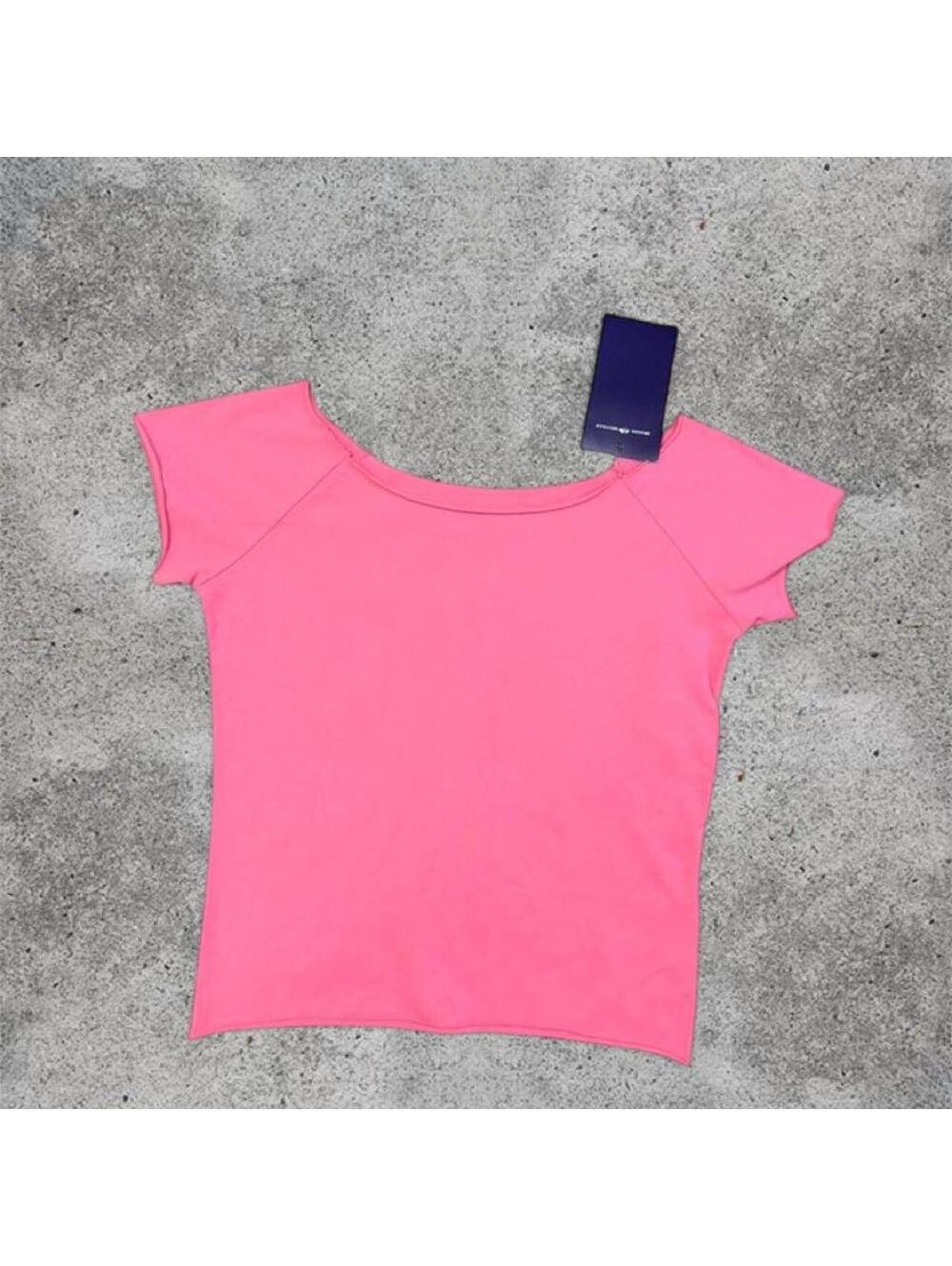 Brandy Melville hot pink bonnie top